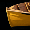 Modern Nautical fine art photography print Pacific Northwest — wooden boats Salish Sea golden hour, Port Townsend wooden boat festibal