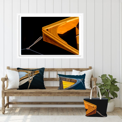 Modern Nautical Pillows and Bag